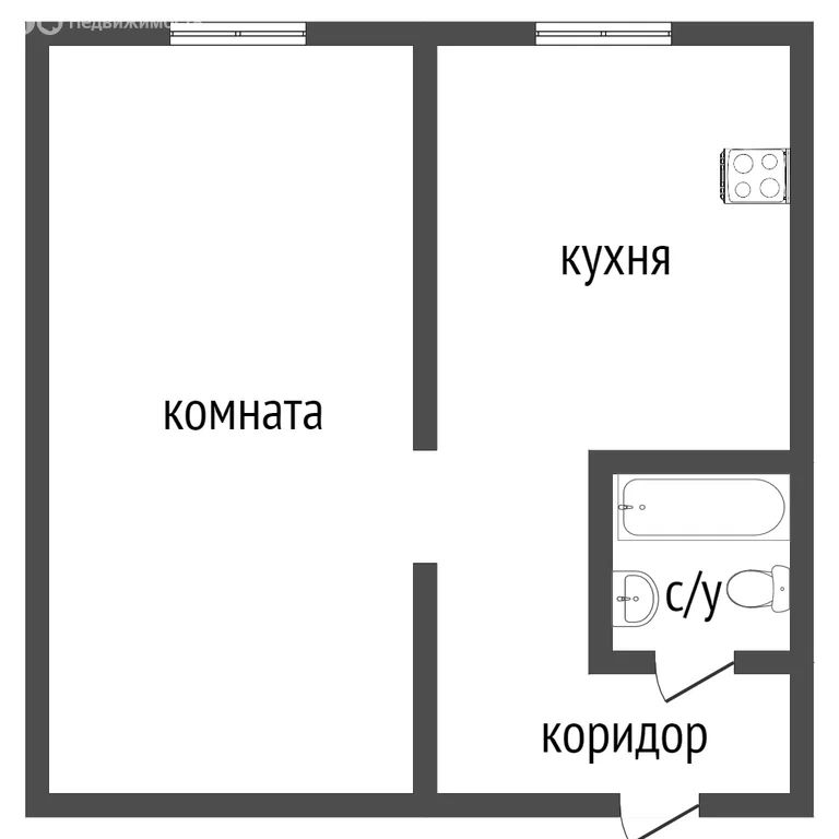 1-комн., 32.1 м², 3/6 этаж
