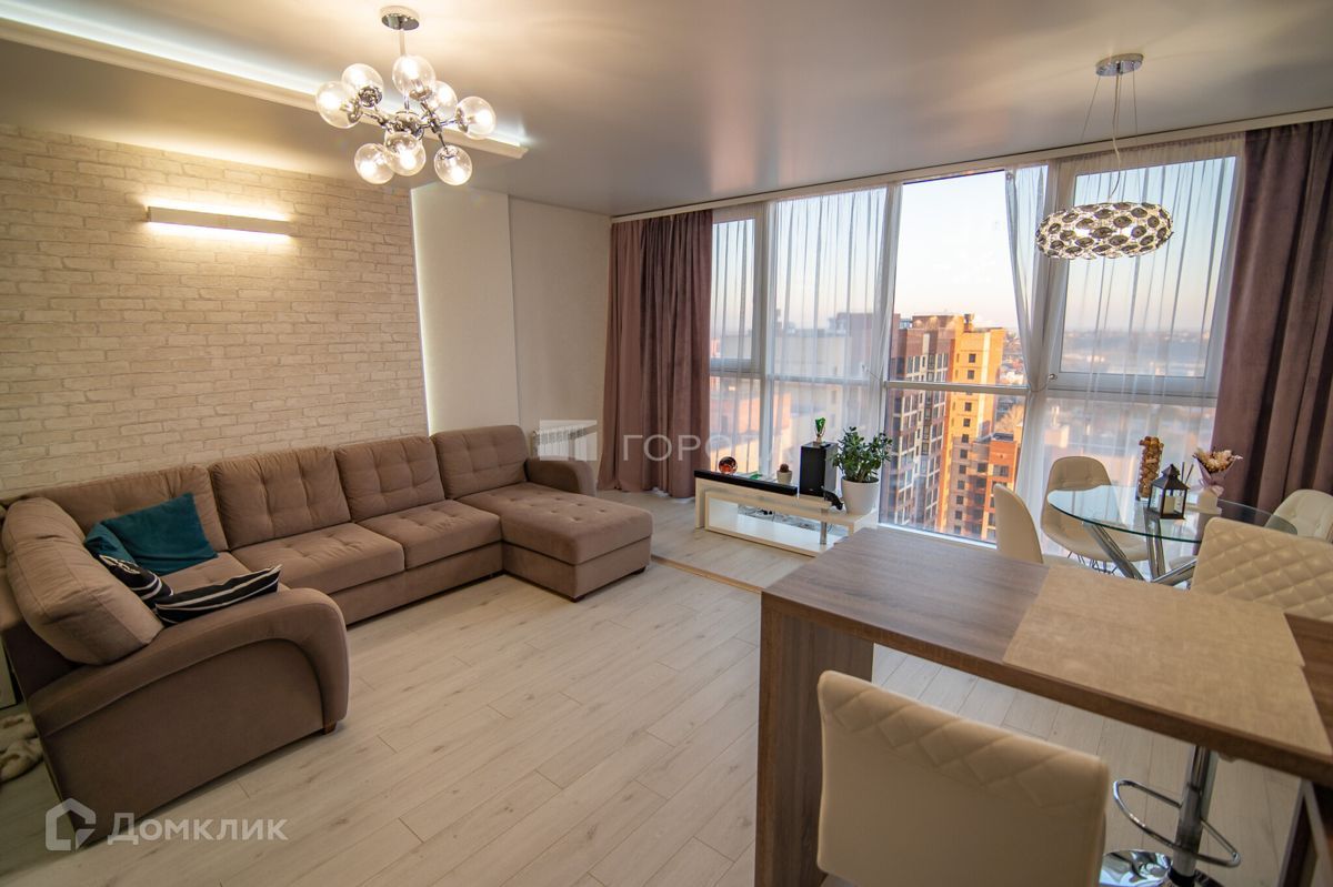 Студия, 38 м², 17/18 этаж