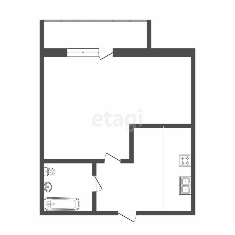1-комн., 30.2 м², 1/9 этаж
