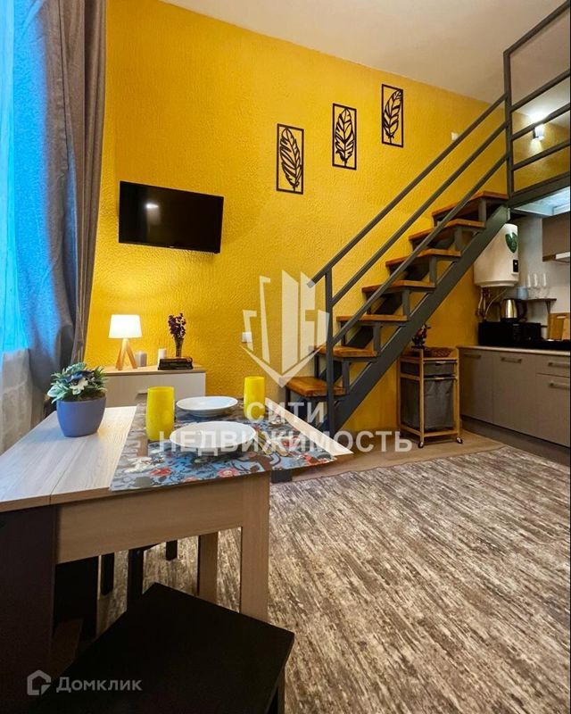 Студия, 19 м², 1/4 этаж