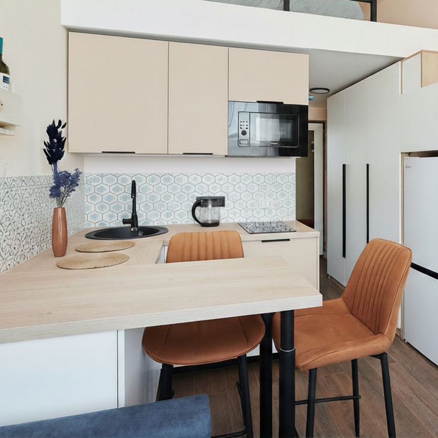 Студия, 22 м², 2/2 этаж