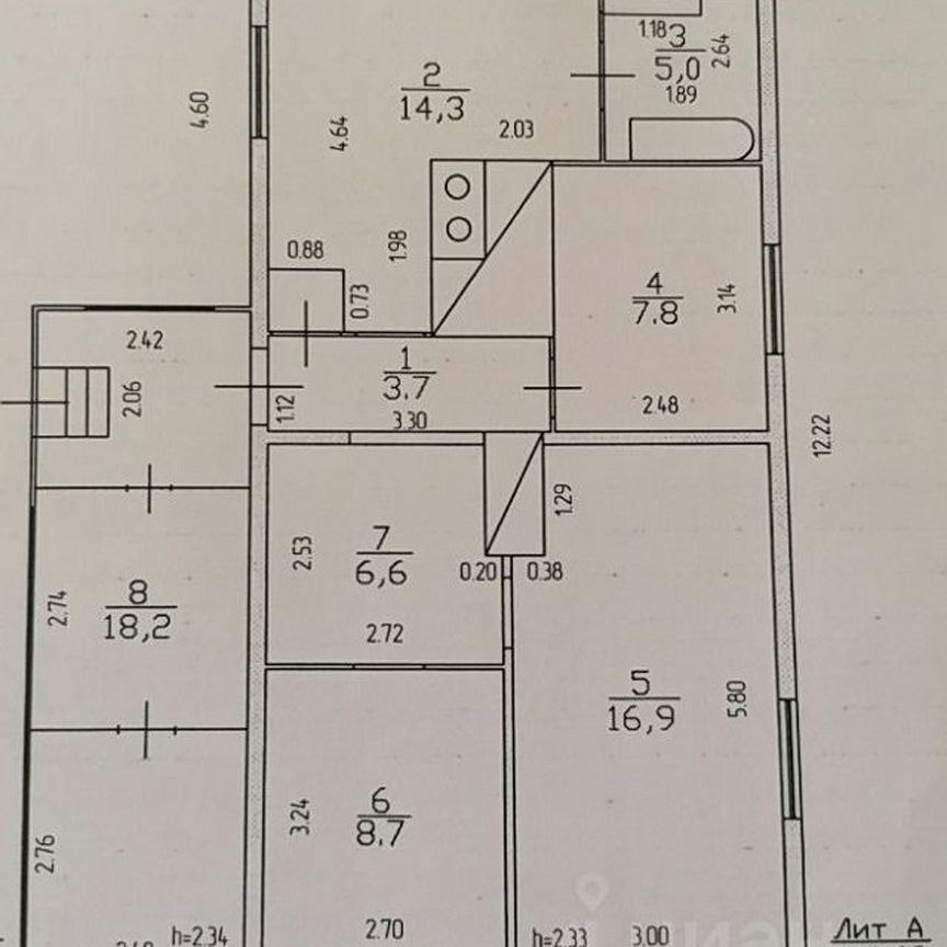 Дом, 63 м², 40 соток