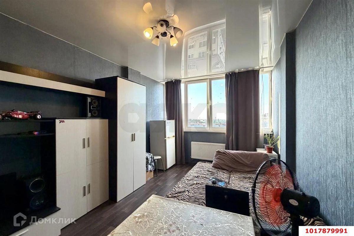 Студия, 24 м², 7/9 этаж