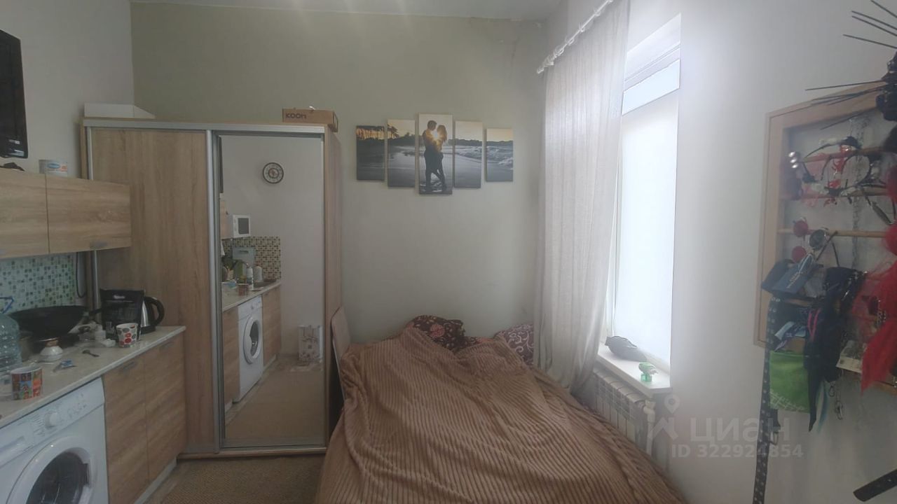 Студия, 15 м², 2/33 этаж