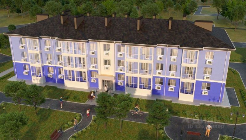 2-комн. квартира, 37.9 м2, 1/3 этаж