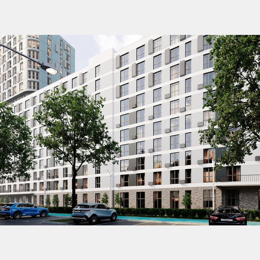 2-комн., 61.6 м², 2/10 этаж