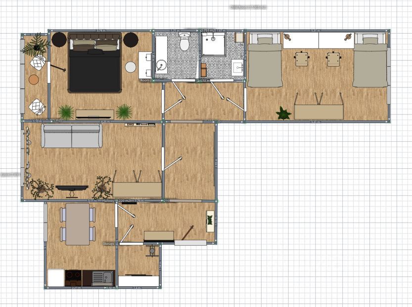 3-комн., 73.5 м², 2/3 этаж