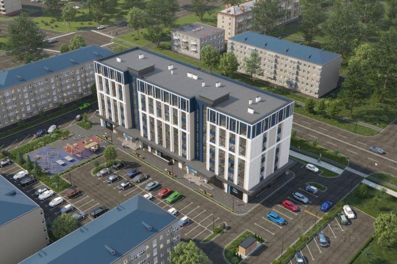 2-комн., Квартира в новостройке, 56.2 м², 7/7 этаж