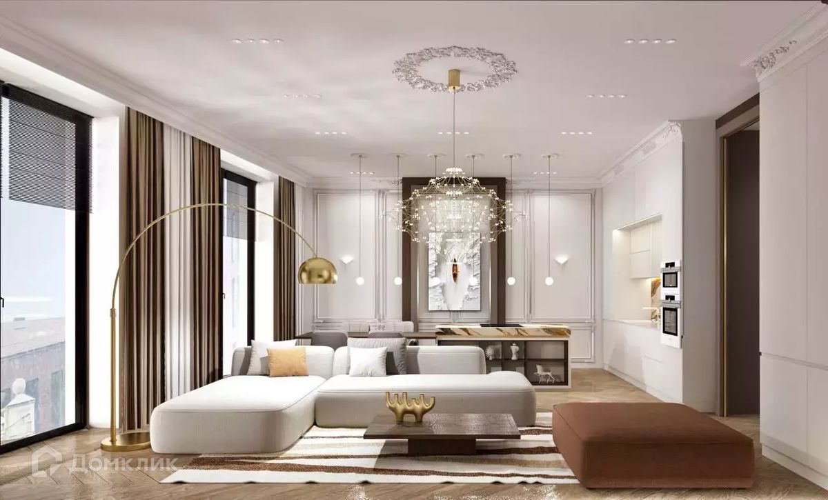 3-комн., 125 м², 5/9 этаж