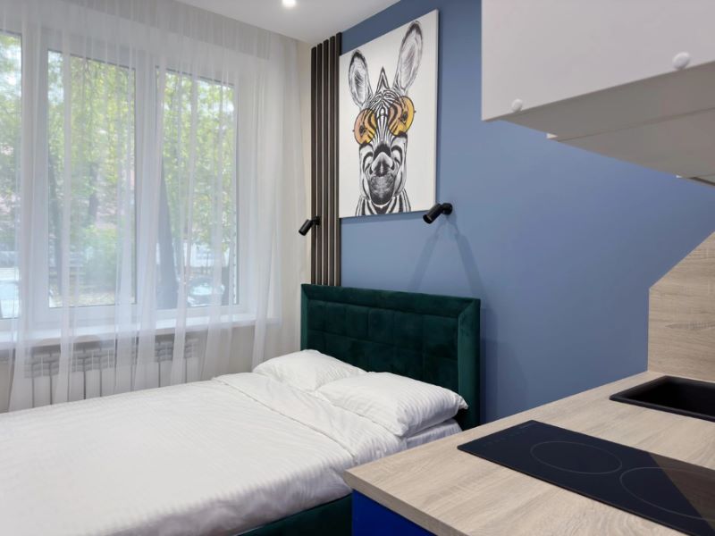 Студия, 10.8 м², 1/5 этаж