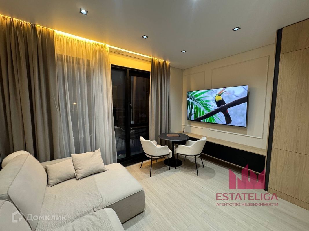 Студия, 22.6 м², 6/30 этаж