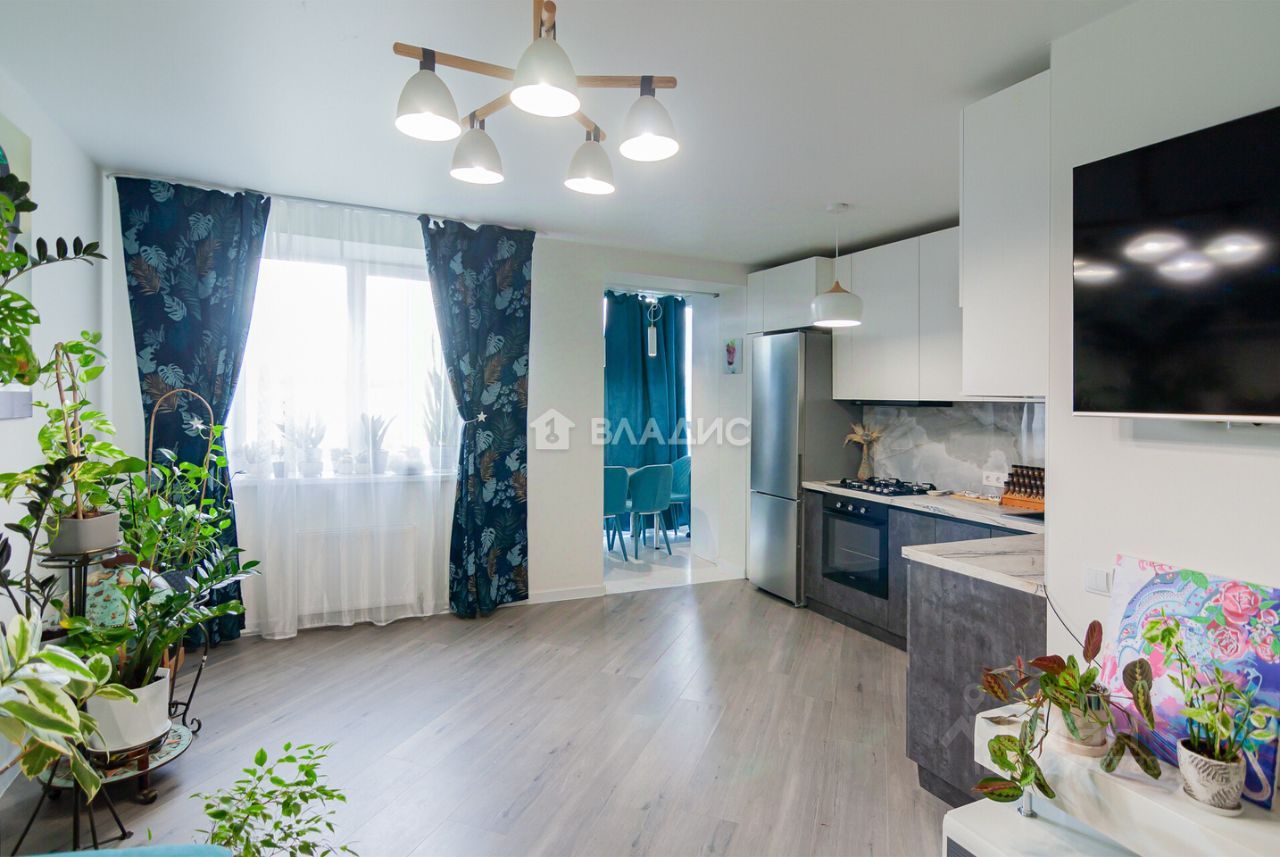 2-комн. квартира, 54.7 м2, 1/3 этаж