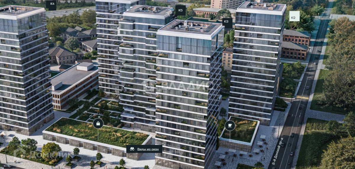 1-комн., 48.8 м², 5/18 этаж