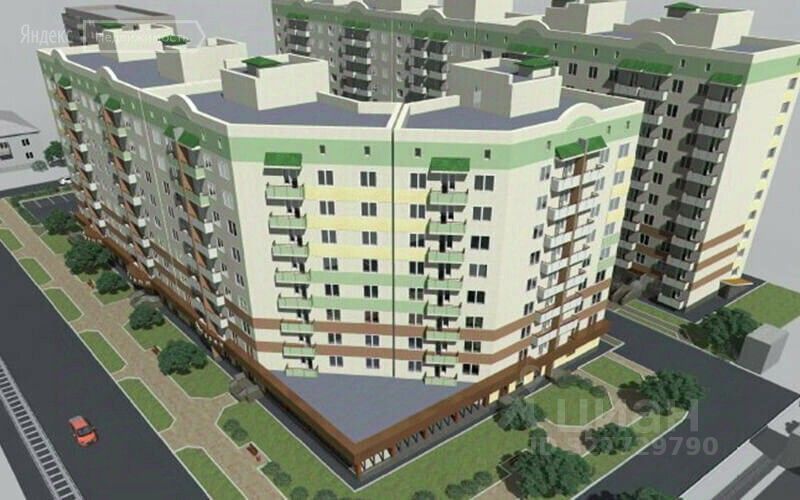 2-комн. квартира, 60 м2, 8/9 этаж