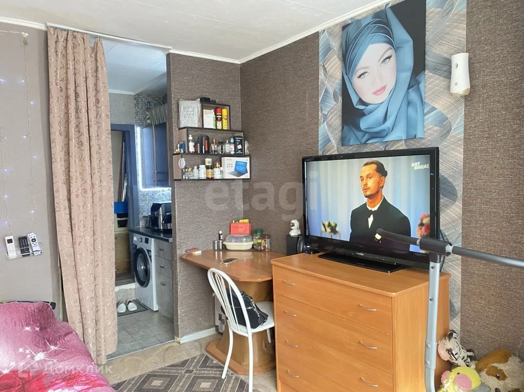 Студия, 17 м², 2/5 этаж