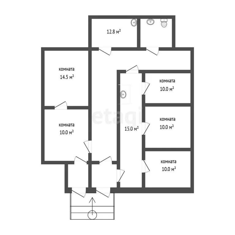 ПСН, 125 м², 1/9 этаж