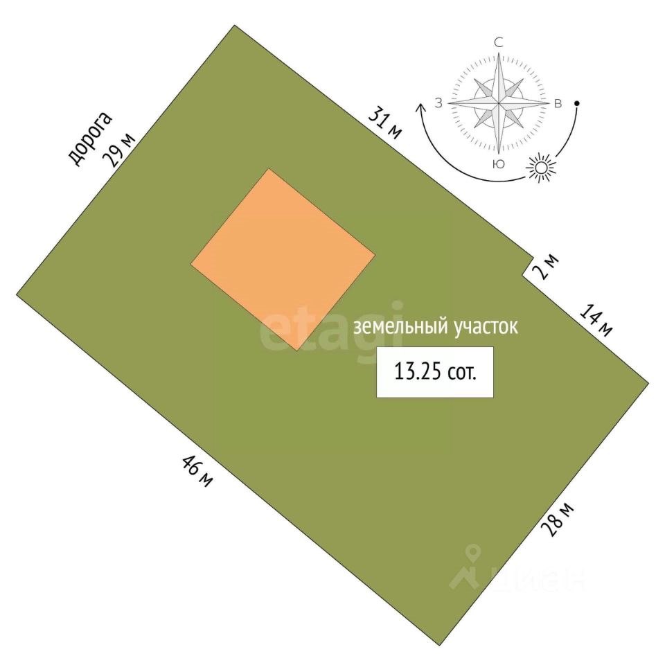 Дом, 192 м², 13.25 соток
