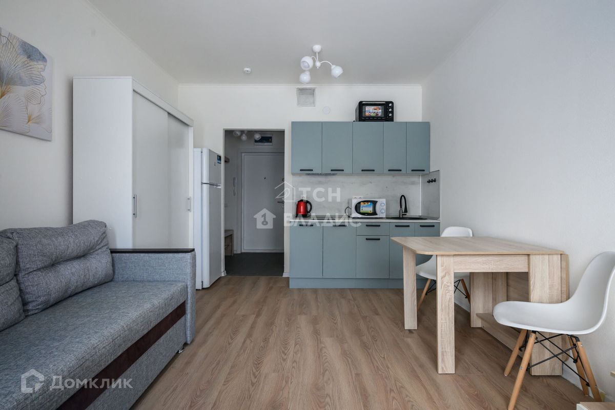 Студия, 19.6 м², 4/24 этаж