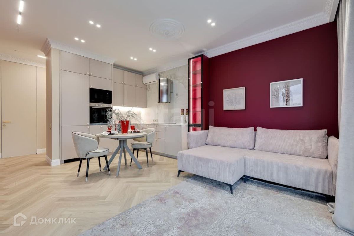 2-комн., 52 м², 3/22 этаж