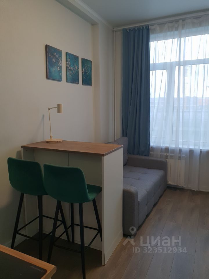 Студия, 17 м², 3/8 этаж
