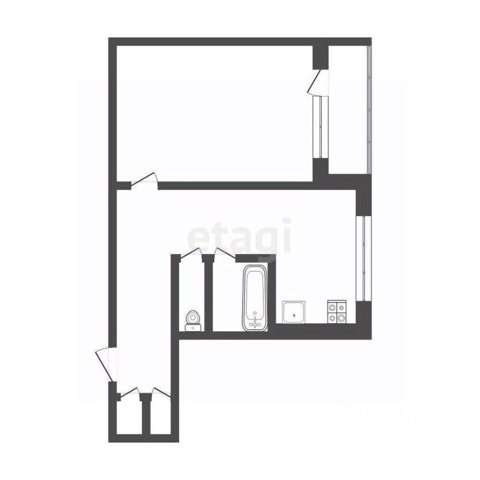 1-комн., 32.7 м², 5/10 этаж