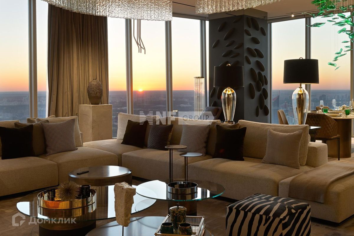6-комн., Квартира, 1000 м², 77/85 этаж