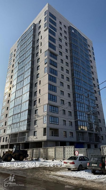 Студия, 24.5 м², 16/16 этаж