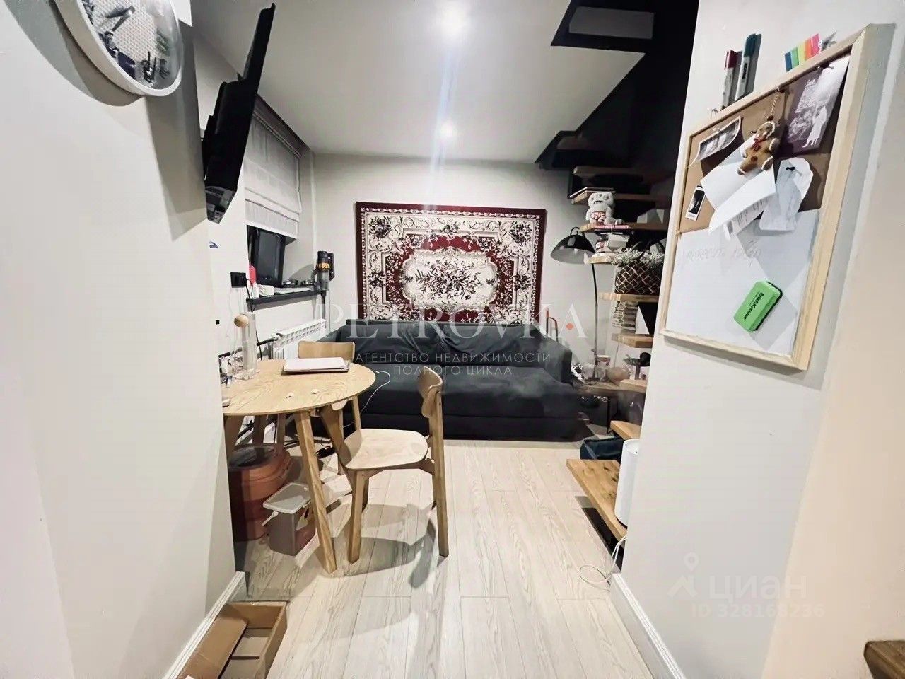 Студия, 28 м², 1/4 этаж