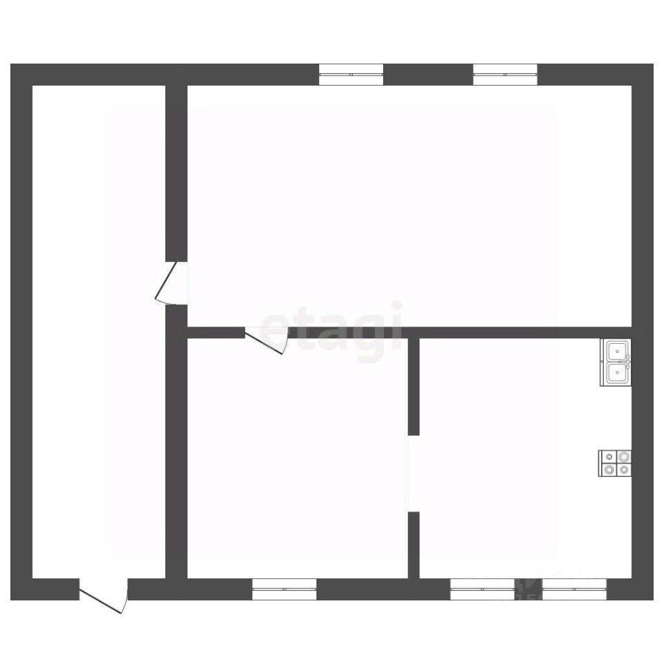 Дом, 45 м², 39 соток