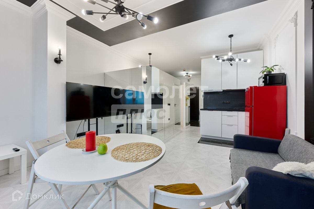 Студия, 31.5 м², 13/17 этаж