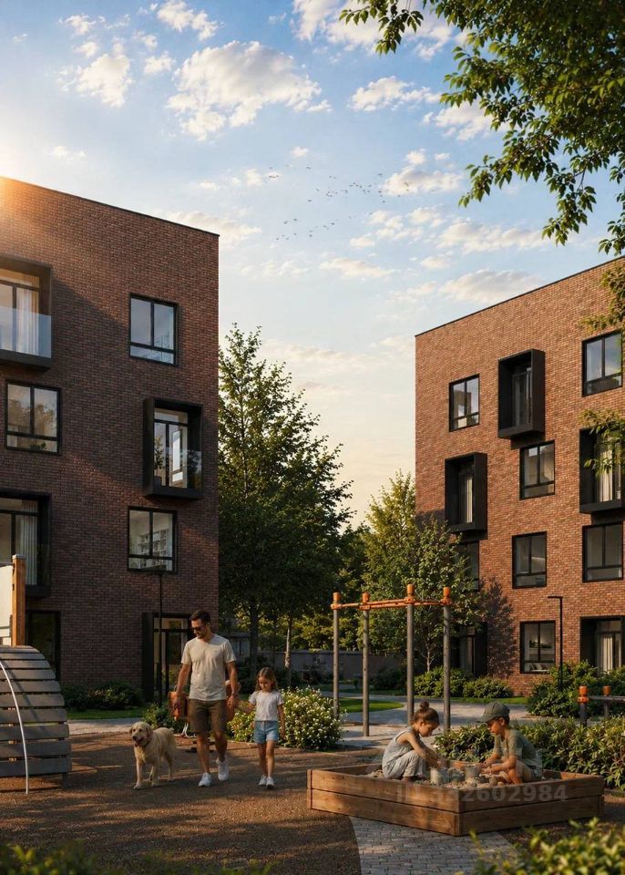 3-комн. квартира, 82.5 м2, 2/4 этаж