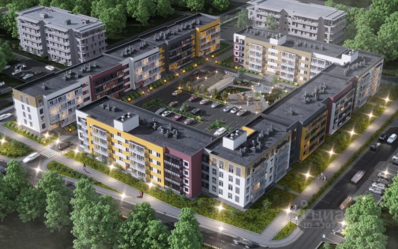 2-комн., 38.5 м², 3/4 этаж