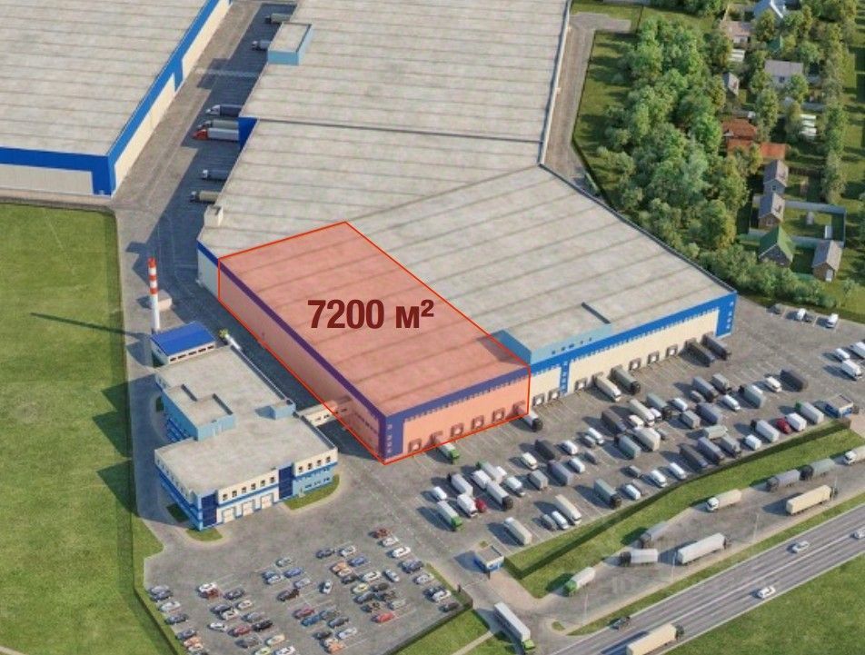Склад, 7200 м², 1/4 этаж