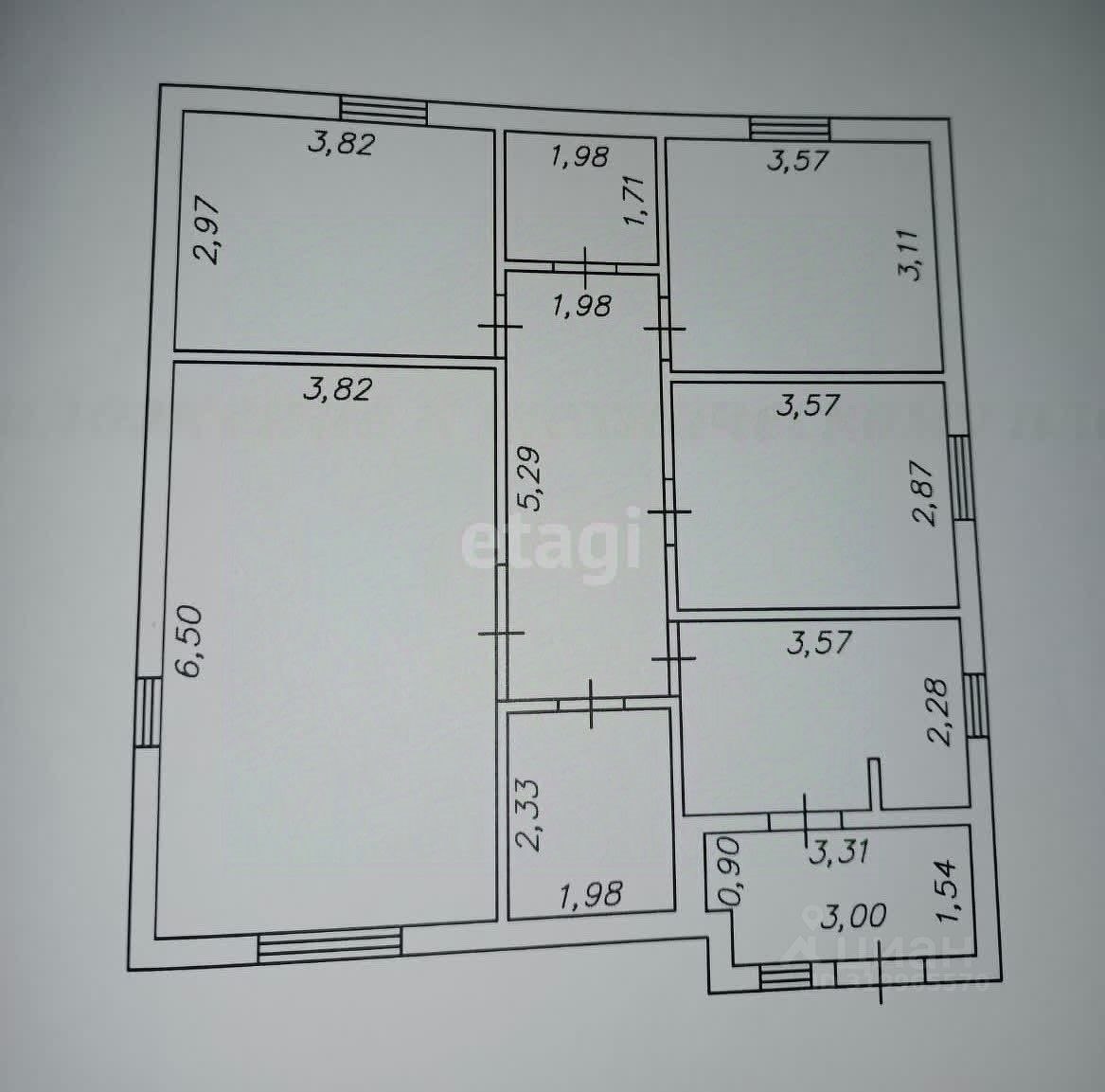 1-этажный дом, 94.5 м², 12.3 соток