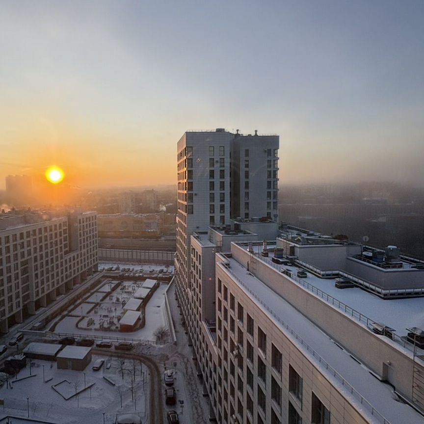 Студия, 44 м², 14/14 этаж