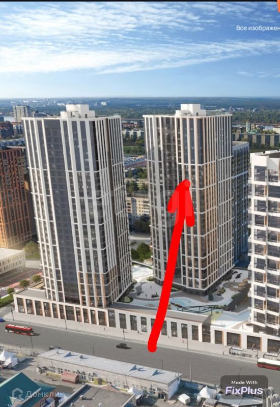 Студия, 33.4 м², 11/30 этаж