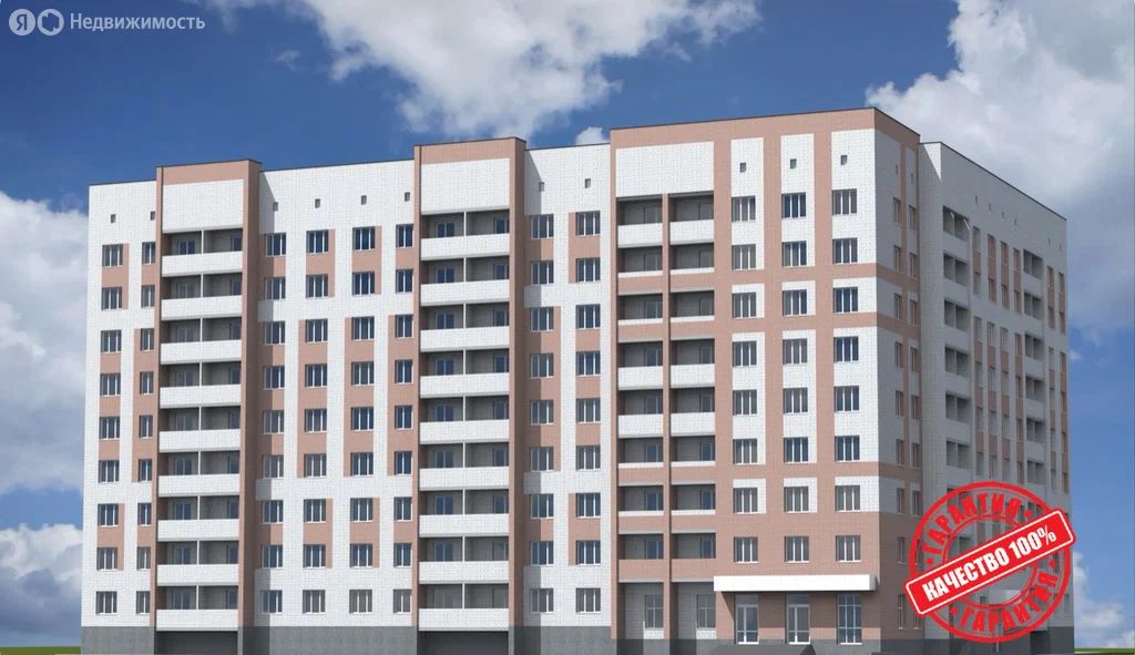 1-комн. квартира, 40.1 м2, 8/9 этаж