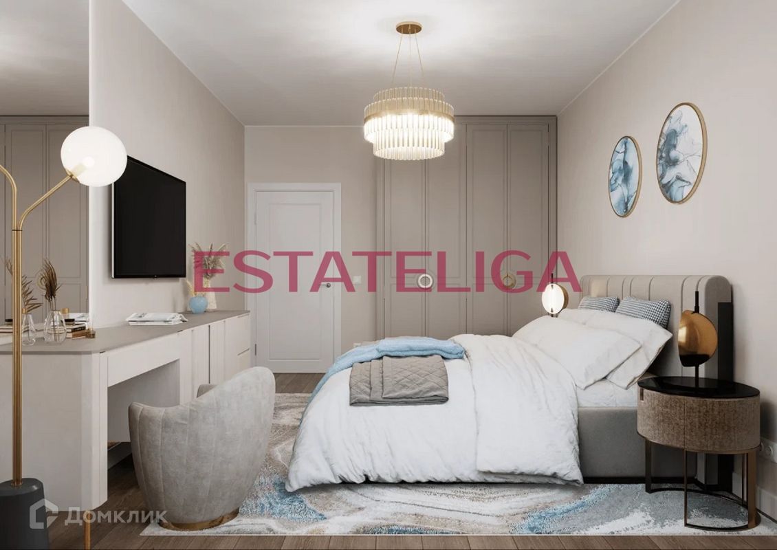 1-комн. квартира, 40.3 м2, 3/19 этаж