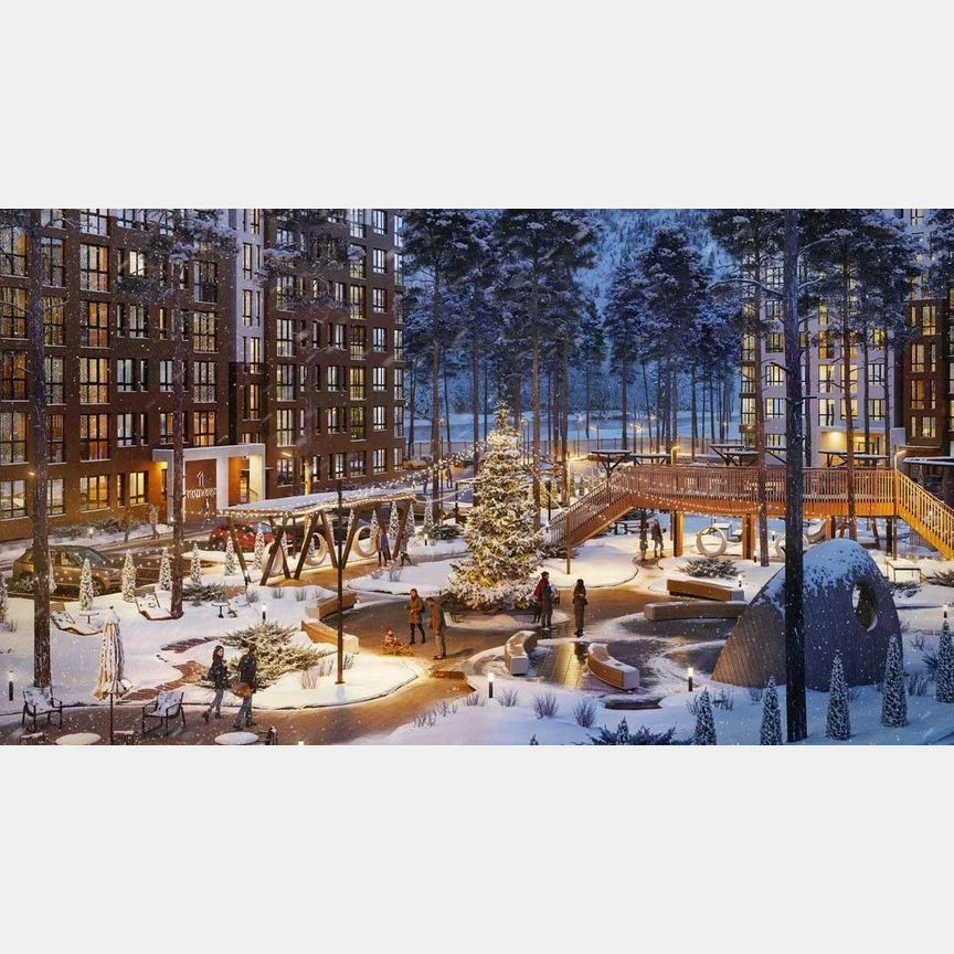 Студия, 31.4 м², 1/8 этаж