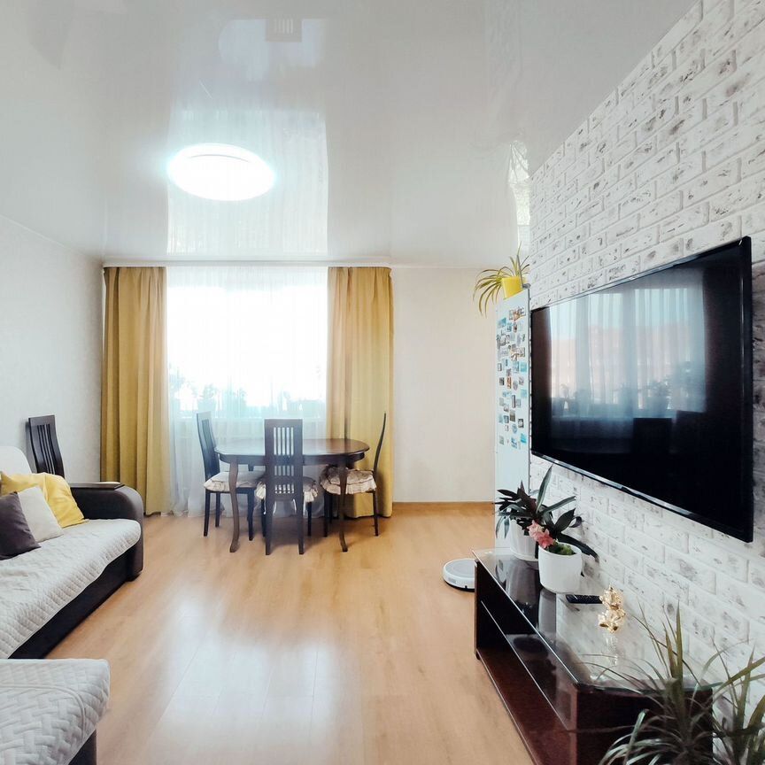 3-комн., 57.8 м², 5/5 этаж