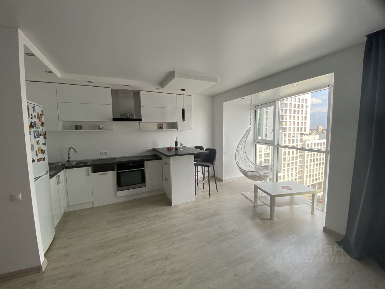 Студия, 40 м², 12/14 этаж