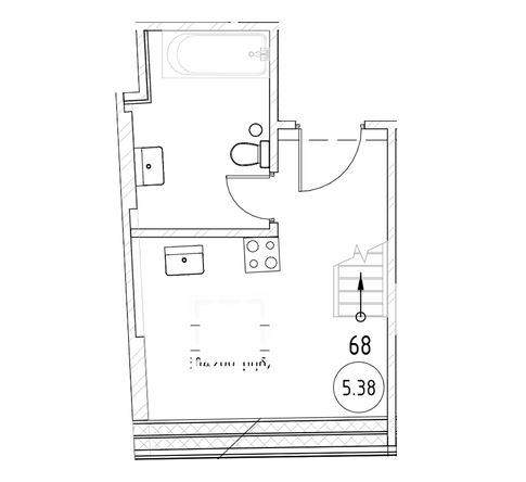 Квартира, 31 м², 5/5 этаж