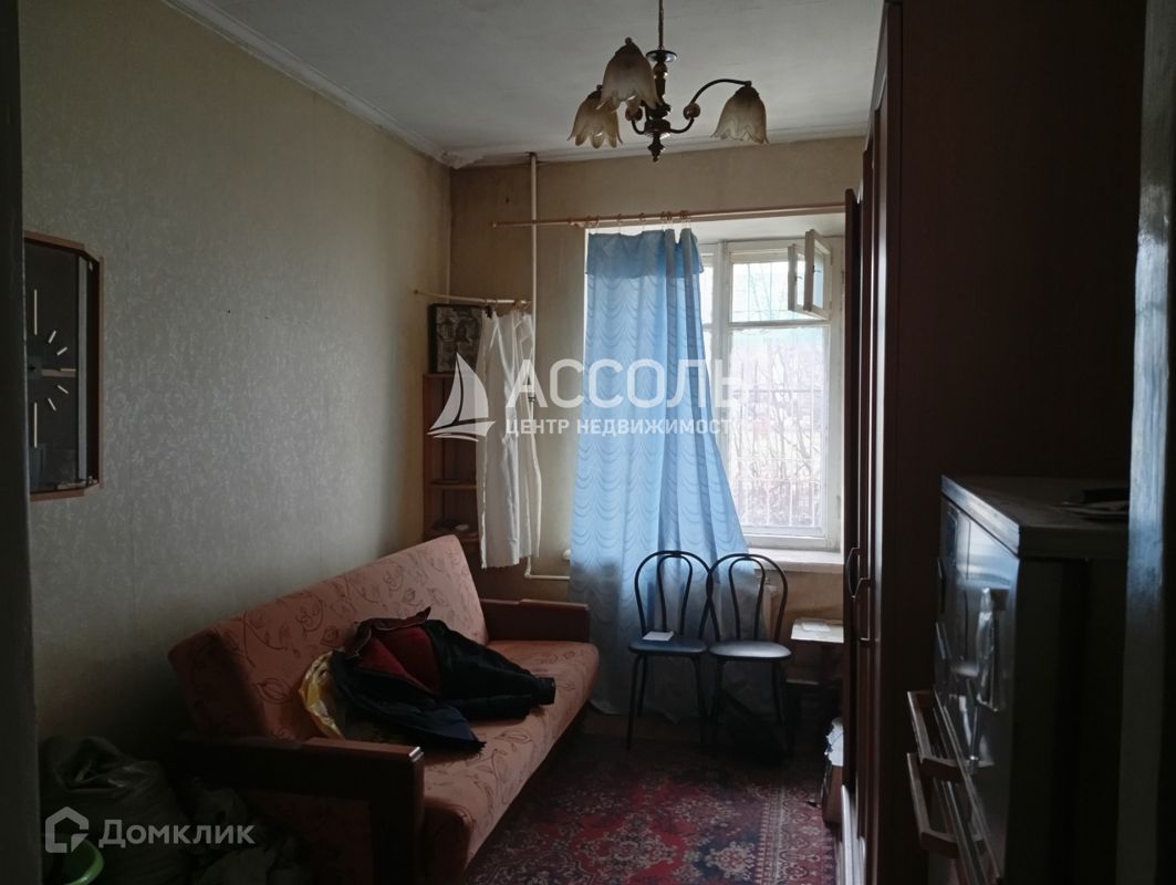 Комната, 12.2 м2, 1/2 этаж