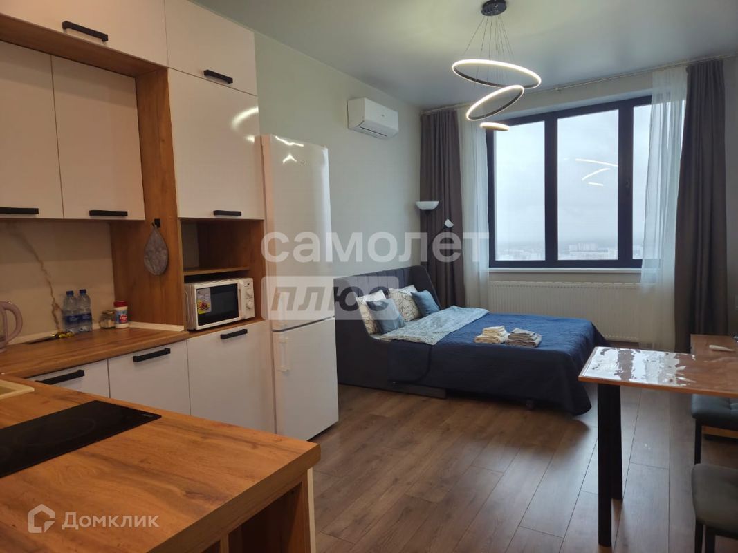 Студия, 26 м², 42/52 этаж