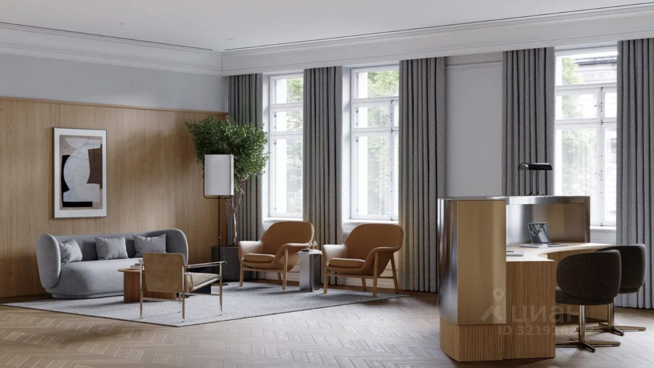 Офис, 450 м², 3/4 этаж