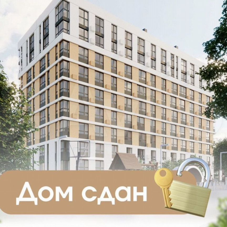 2-комн., 55 м², 2/10 этаж