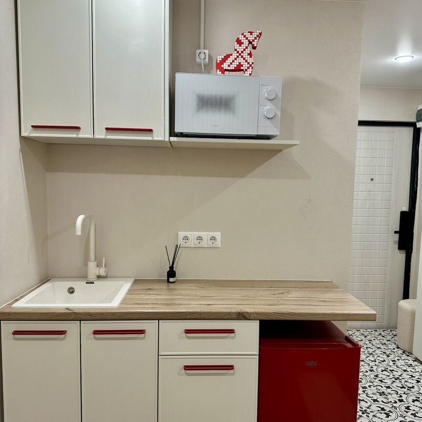 Студия, 11 м², 1/9 этаж