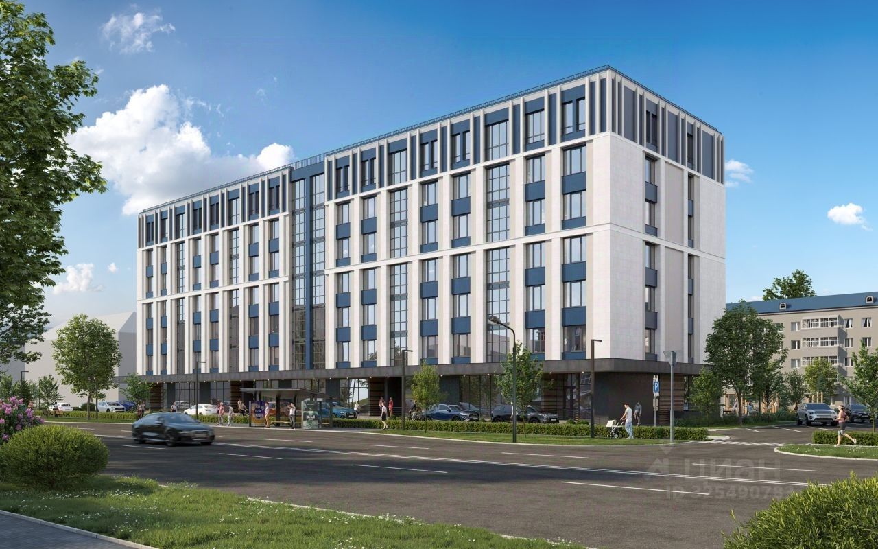 2-комн., Квартира в новостройке, 56.2 м², 7/7 этаж
