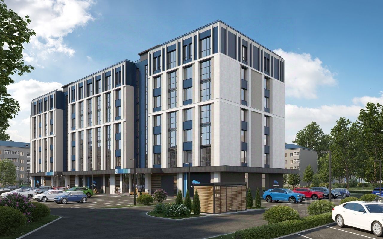 2-комн., Квартира в новостройке, 56.2 м², 7/7 этаж