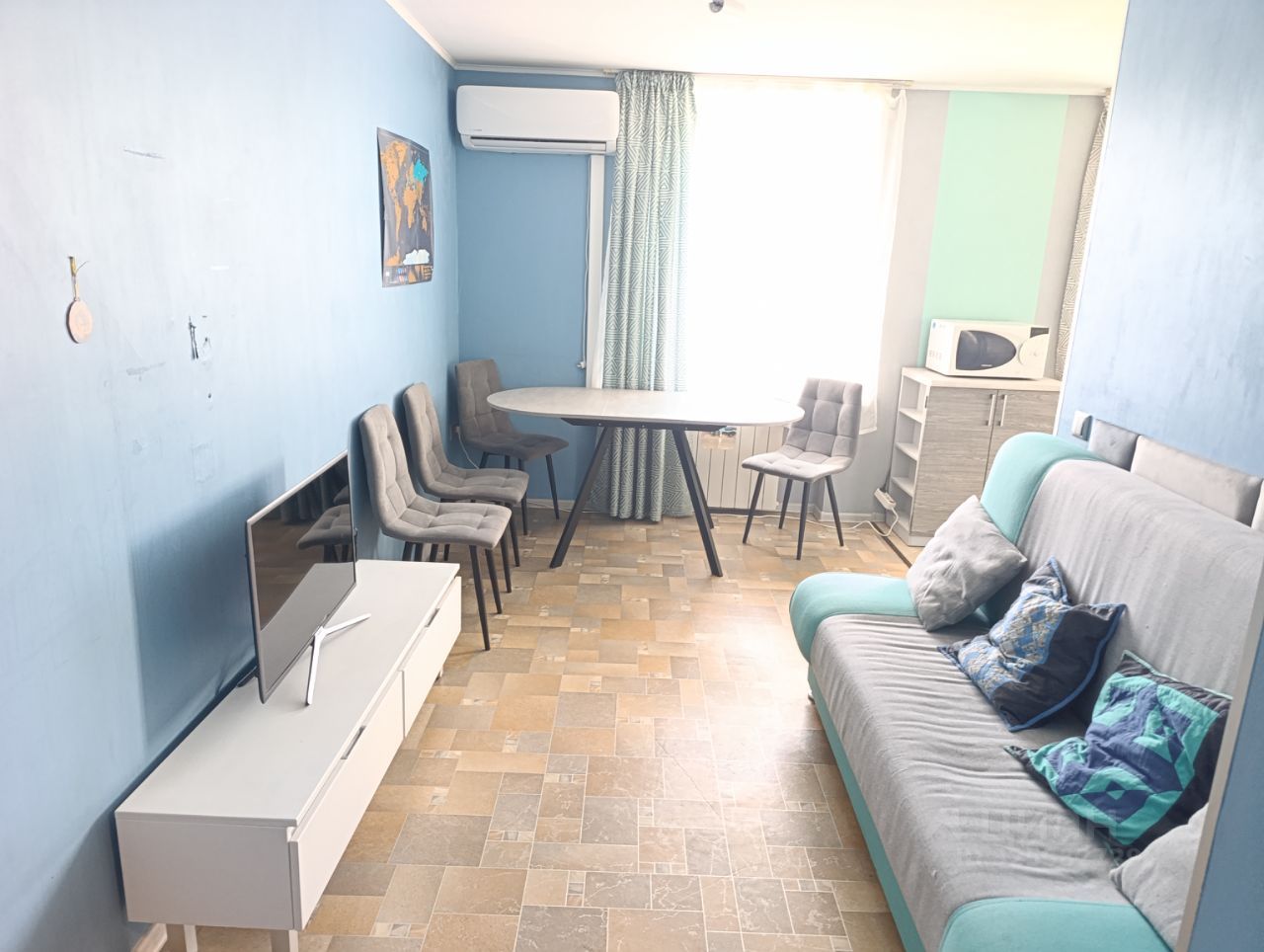 3-комн., 62 м², 7/9 этаж